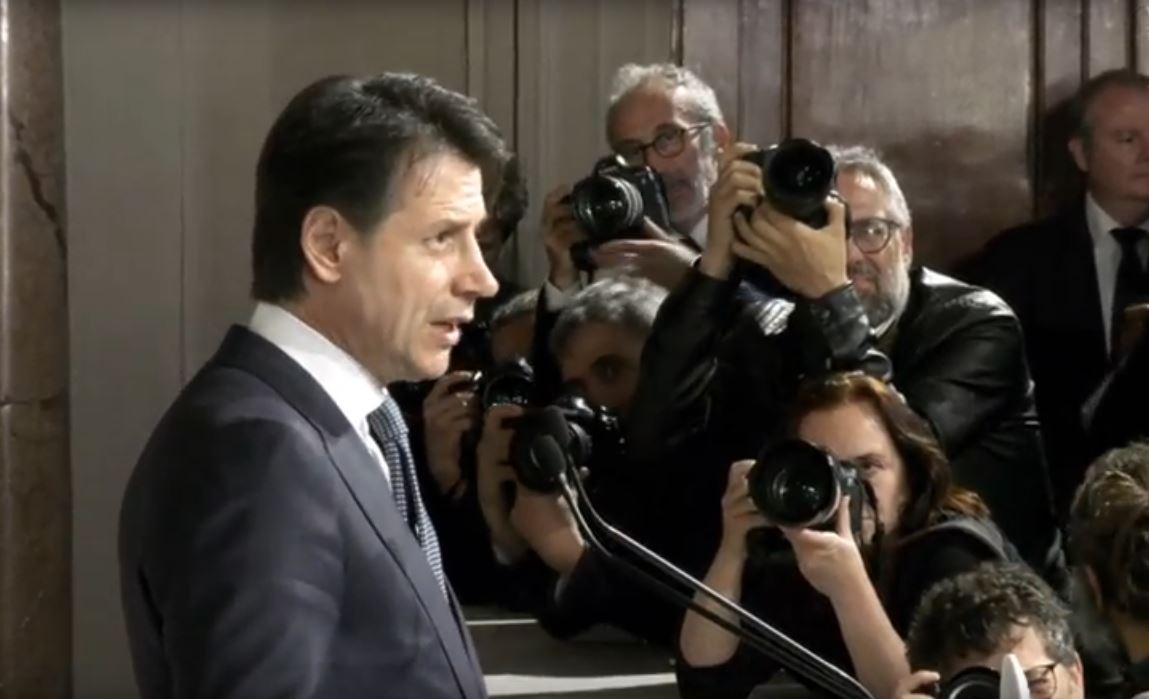 Giuseppe Conte quirinale 