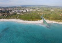 Spiaggia a Rosignano-Vada, vicino Livorno