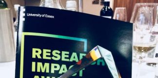 L'Università di Essex, nel corso di una cerimonia, ha conferito ad Anna Sergi il "Research Impact Award 2018"