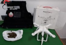 drone marijuana Borgo Nicotera