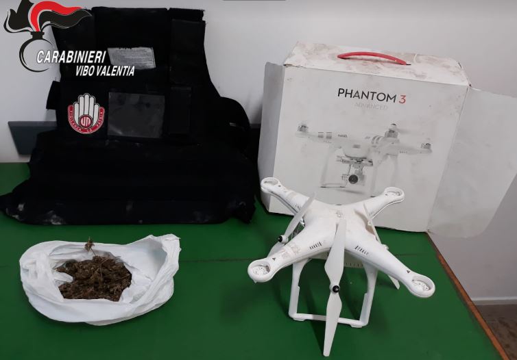 drone marijuana Borgo Nicotera