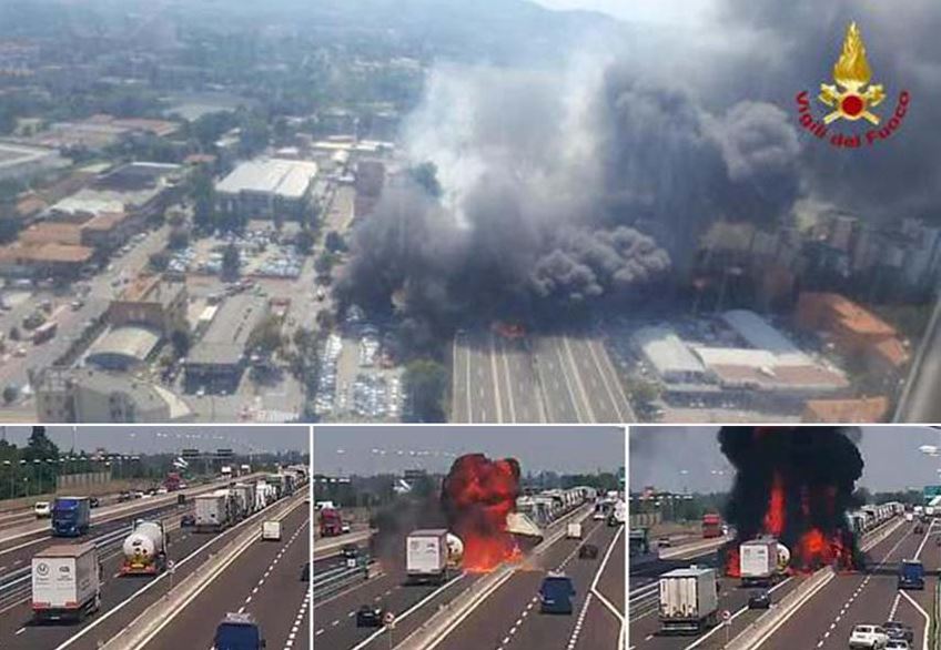 incidente autostrada Bologna