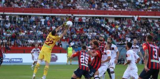 Un'azione di Cosenza Livorno