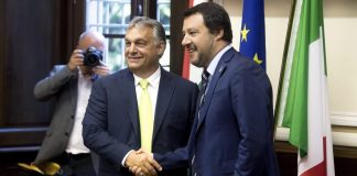 Orbán con Salvini