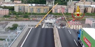 Ponte Morandi drone