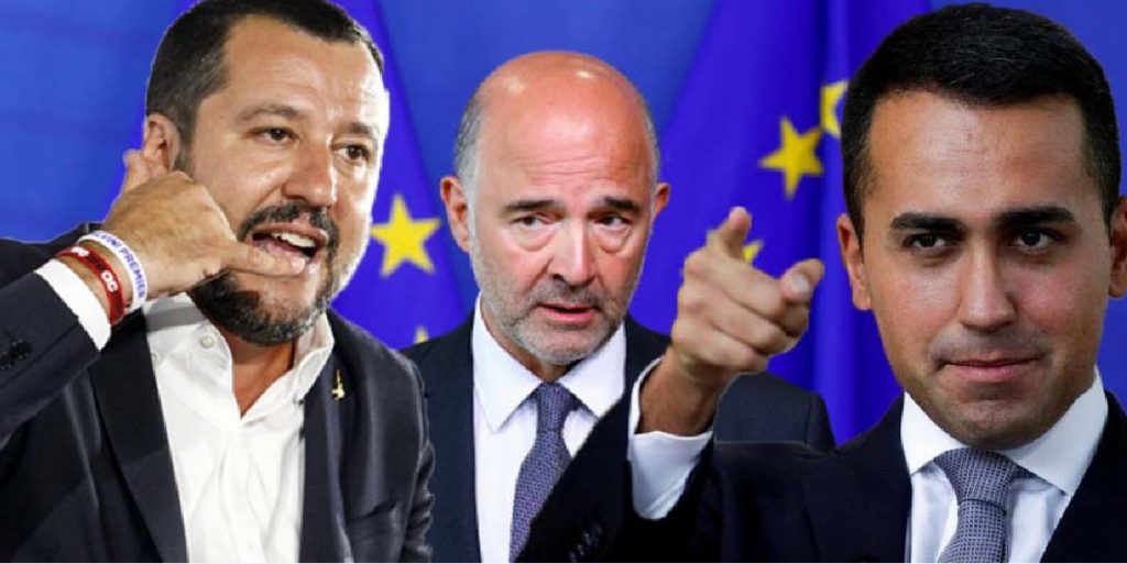 Salvini Moscovici Di Maio