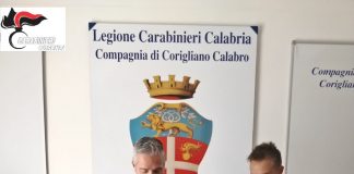 armi sequestrate corigliano