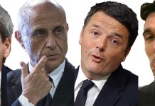 big PD Gentiloni, Minniti, Renzi Martina