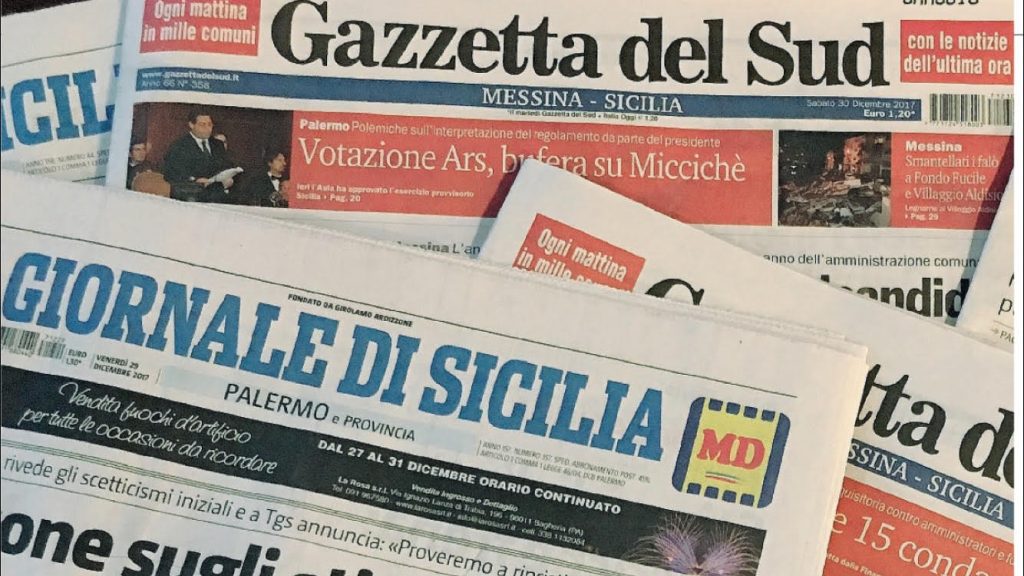 Editoria, restyling di Gazzetta Sud e Giornale Sicilia