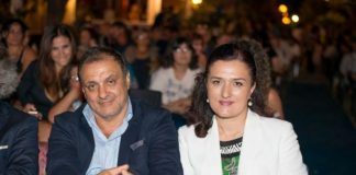L'imprenditore Massimo Marrelli con la moglie Antonella Stasi