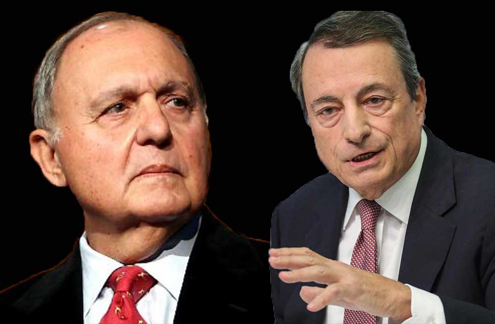 Paolo Savona e Mario Draghi