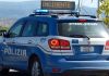 Polizia stradale incidente