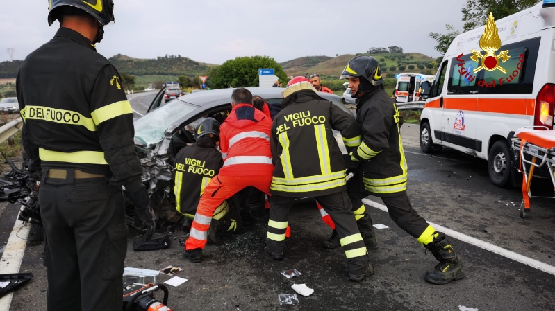 incidente 107 crotone 