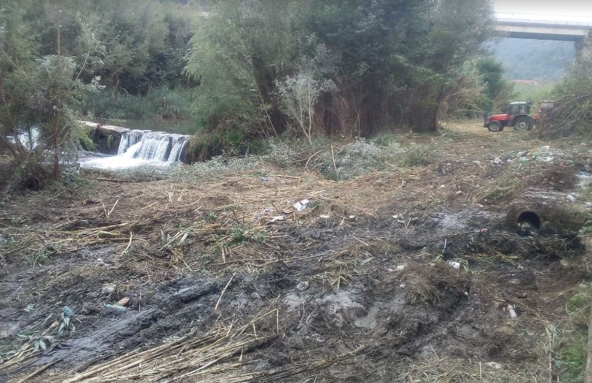 Prevenzione dissesto idrogeologico, lavori di bonifica sul fiume Busento