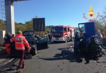 incidente stradale SS 280