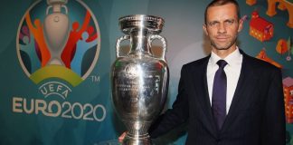 Il Presidente UEFA Aleksander Čeferin EURO 2020