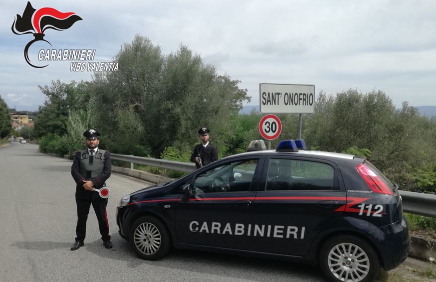 carabinieri sant onofrio vibo