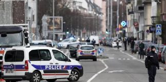 polizia a Strasburgo dopo attentato