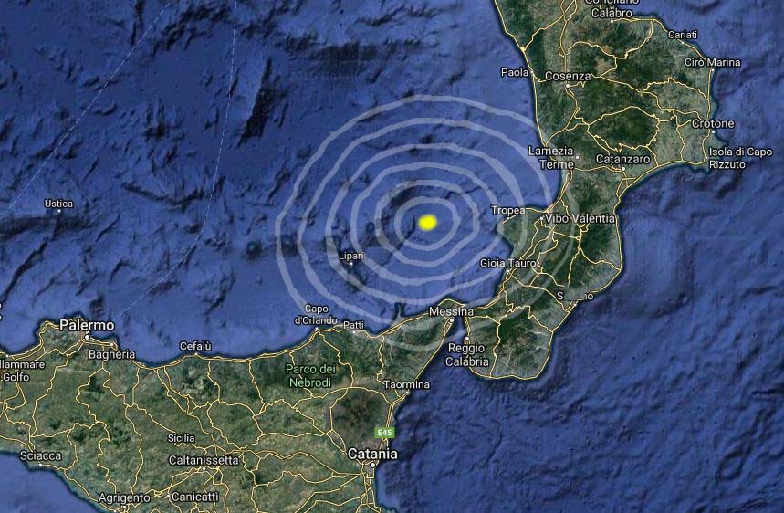 terremoto tirreno meridionale