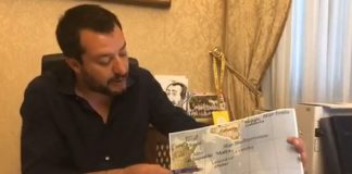 Salvini mappa mercantile dirottato