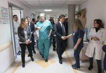 Conte Grillo in ospedale Calabria