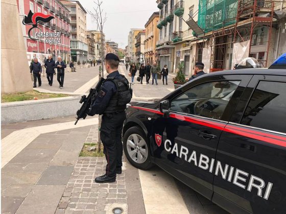 Controlli Carabinieri Cosenza