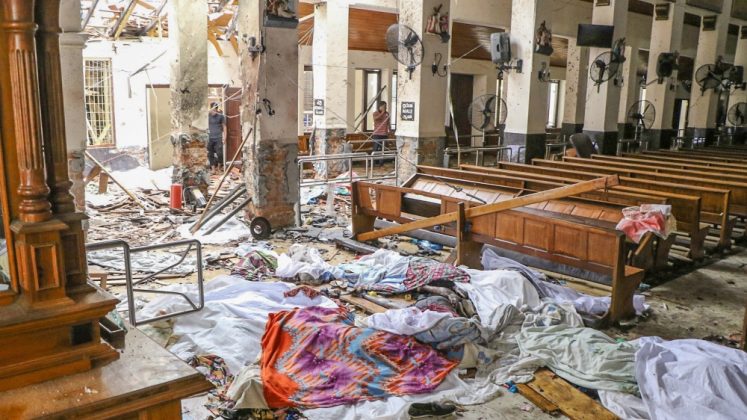 Il massacro in un santuario nello Sri Lanka