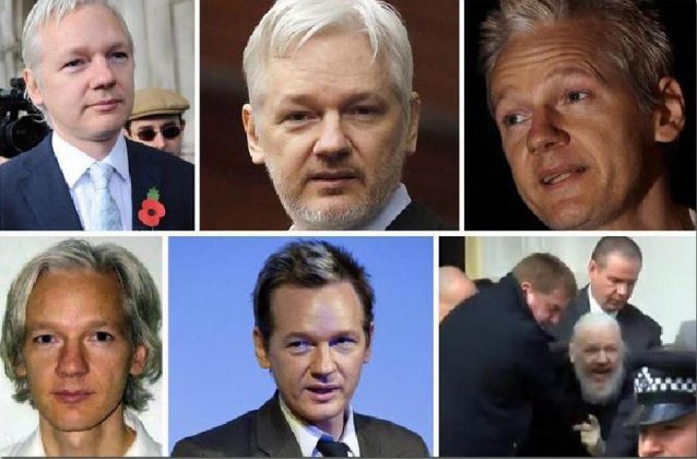 Alcune foto di Julian Assange