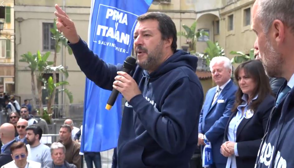 Salvini: Le Europee saranno un referendum tra passato e futuro