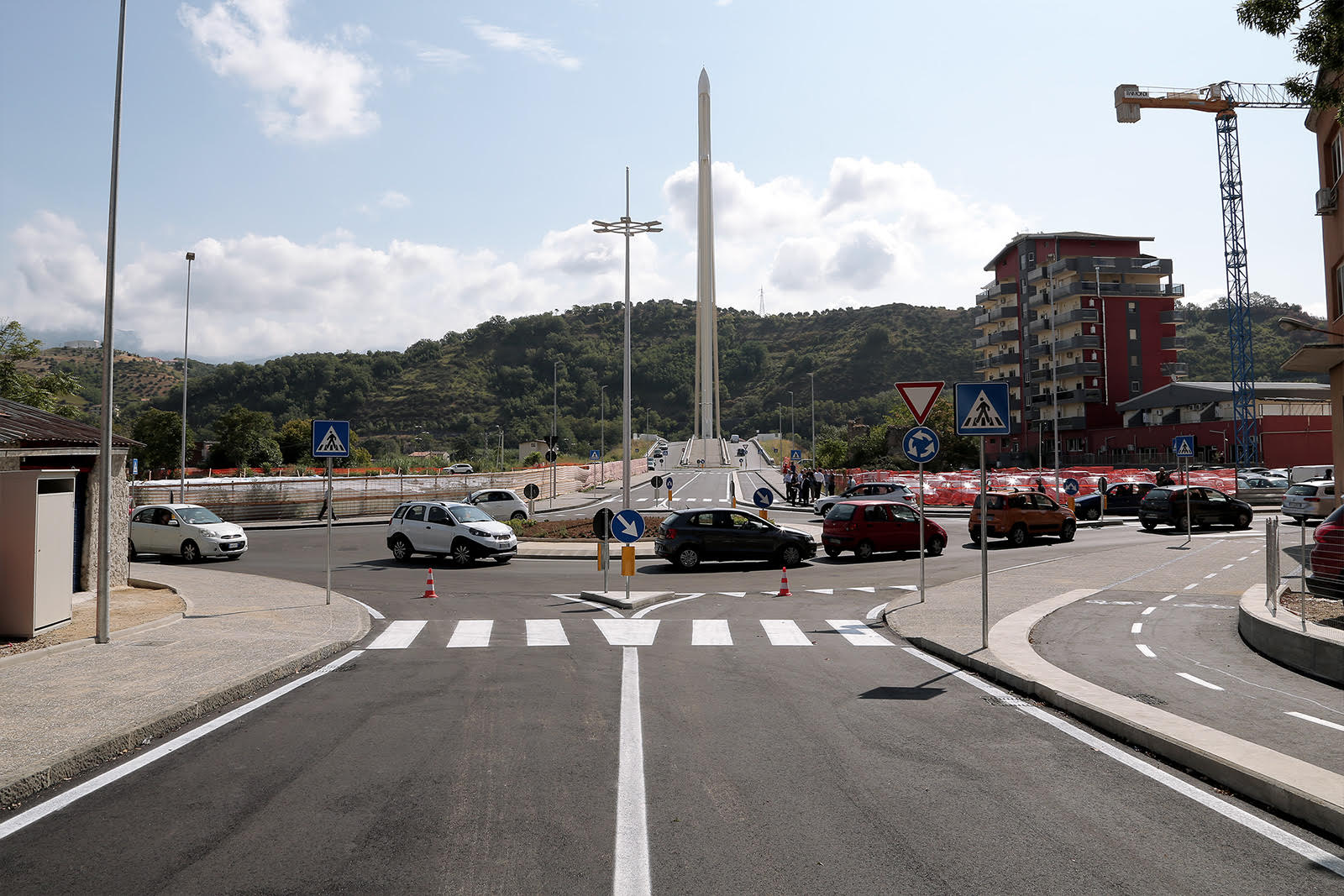 Cosenza, aperto snodo traffico tra Ponte Calatrava e Via Popilia