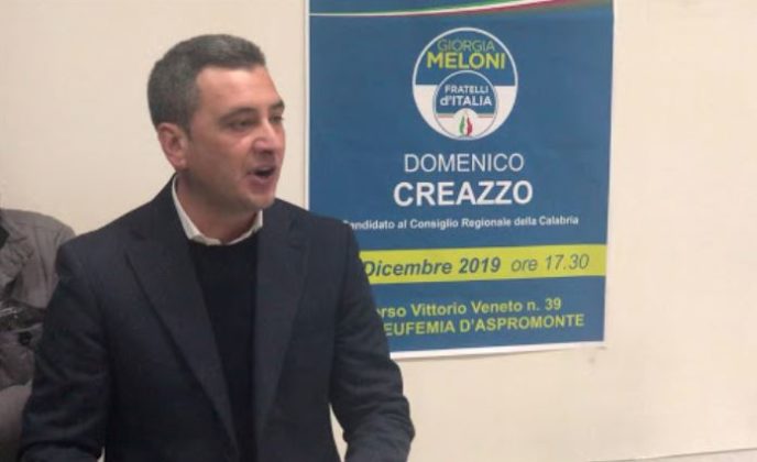 Arresto Domenico Creazzo, verso l'espulsione l'ex fedelissimo di Oliverio migrato in Fratelli d'Italia